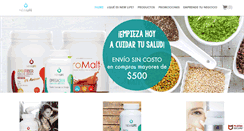 Desktop Screenshot of new-life.com.mx